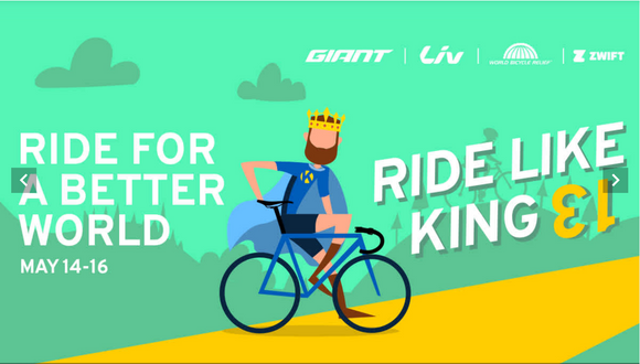 GIANT GROUP INVITES YOU TO CELEBRATE 13TH ANNUAL RIDE LIKE KING!
