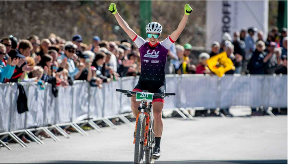 Linda Indergand Wins the First Swiss Bike Cup of 2022!