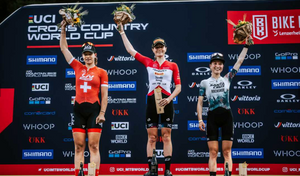 Ronja Blöchlinger podiums again at the XC World Cup in Lenzerheide!