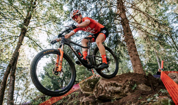 Ronja Blöchlinger podiums at the U23 XCO in Val Di Sole!