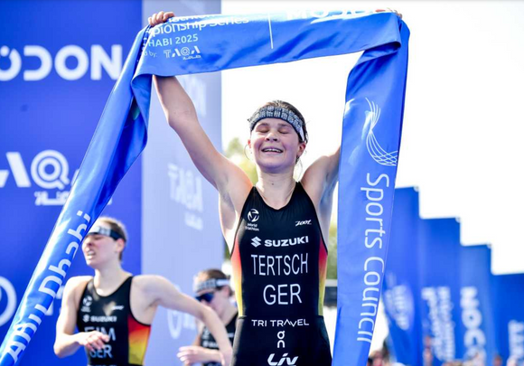 Lisa Tertsch Wins World Triathlon Championship Series Abu Dhabi!