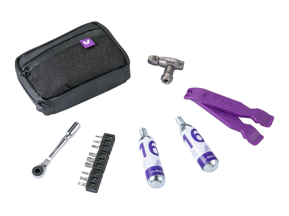 LIV Quick Fix Combo Repair Kit CO2 Black/Purple